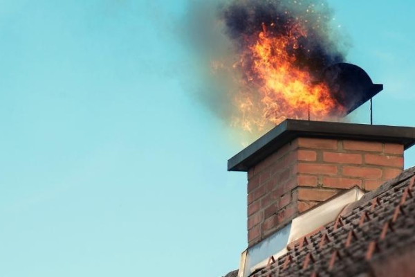 Undg lbesod og skorstensbrand