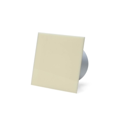 Udsugning, standard tnding, 100mm/125mm, blank beige plexiglas