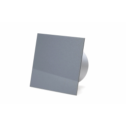 Ventilator, standard tnding, 100mm/125mm, blank gr plexiglas