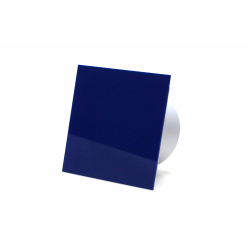 Ventilator, standard tnding, 100mm/125mm, blank bl plexiglas