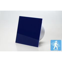 Ventilator med bev�gelsessensor 100mm/125mm, blankt plexiglas panel i bl�