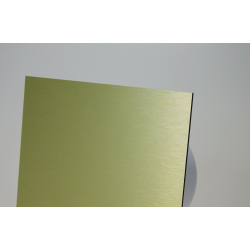 Ventilator med bev�gelsessensor 100mm/125mm, b�rstet metal guldfarvet