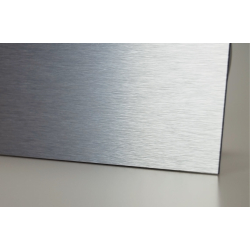 Ventilator med snoretrk, 100mm/125mm, brstet aluminium