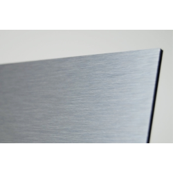 Ventilator til bad (damp/hygrostat), 100mm/125mm, brstet aluminium