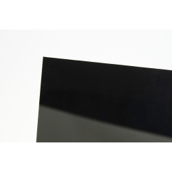 Ventilator med bev�gelsessensor 100mm/125mm, blankt plexiglas panel i sort