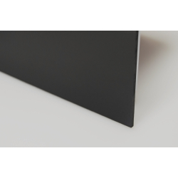 Fugtstyret ventilator (hygrostat), 100mm/125mm, blank plexifront i sort