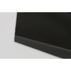 Ventilator, standard tnding, 100mm/125mm, blank sort glasfront