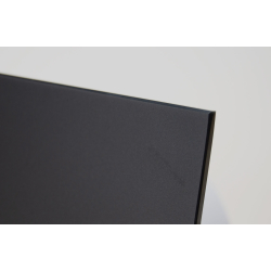 Udsugning, standard tnding, 100mm/125mm, mat sort glasfront